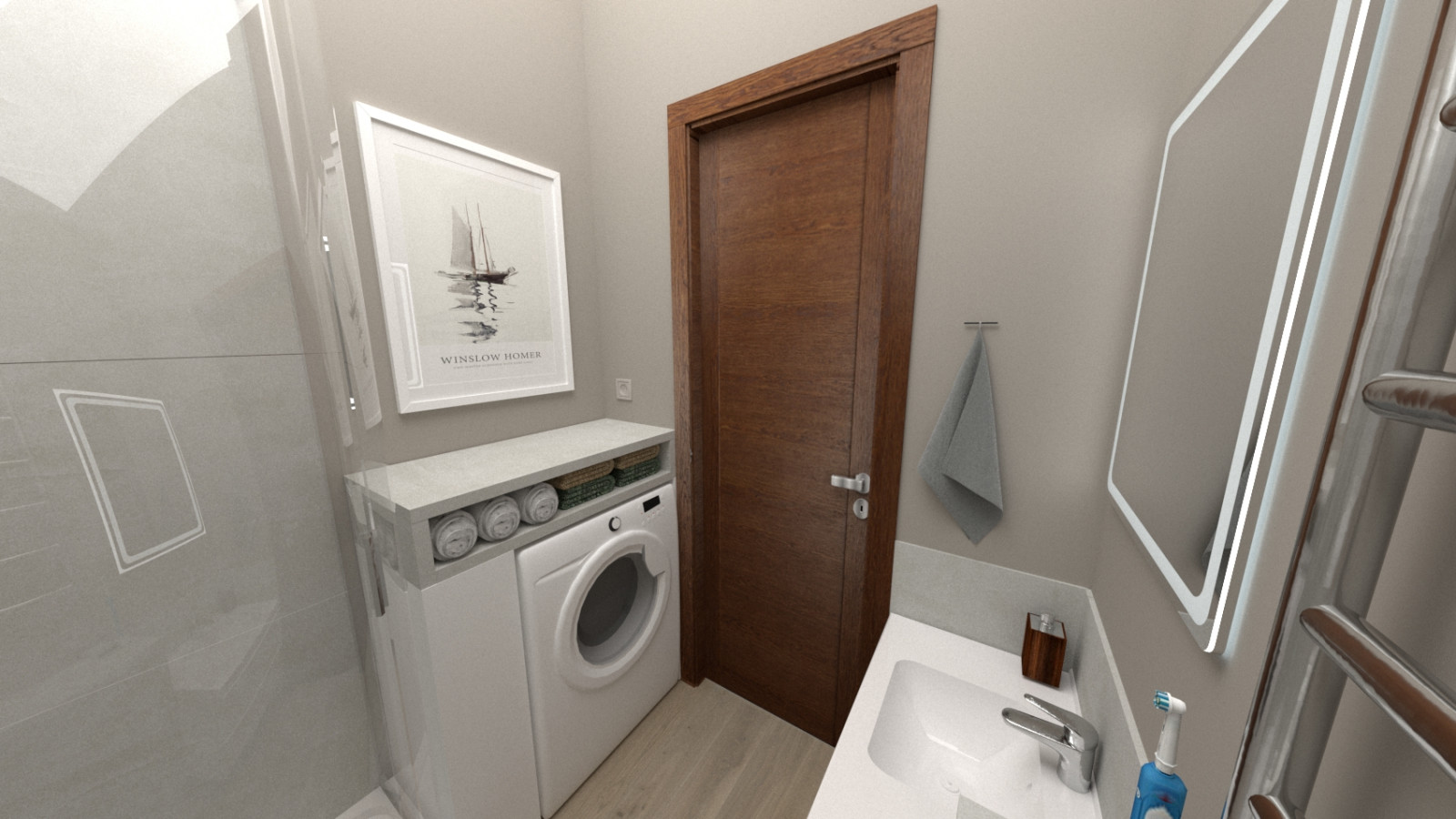 Квартира-студия 28 кв.м для студента