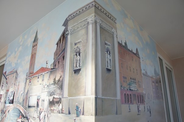 Роспись "Венеция"