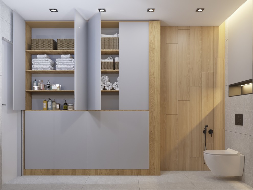 Дизайн проект в ЖК Ясный  3 к кв 107 м2 для молодой семьи