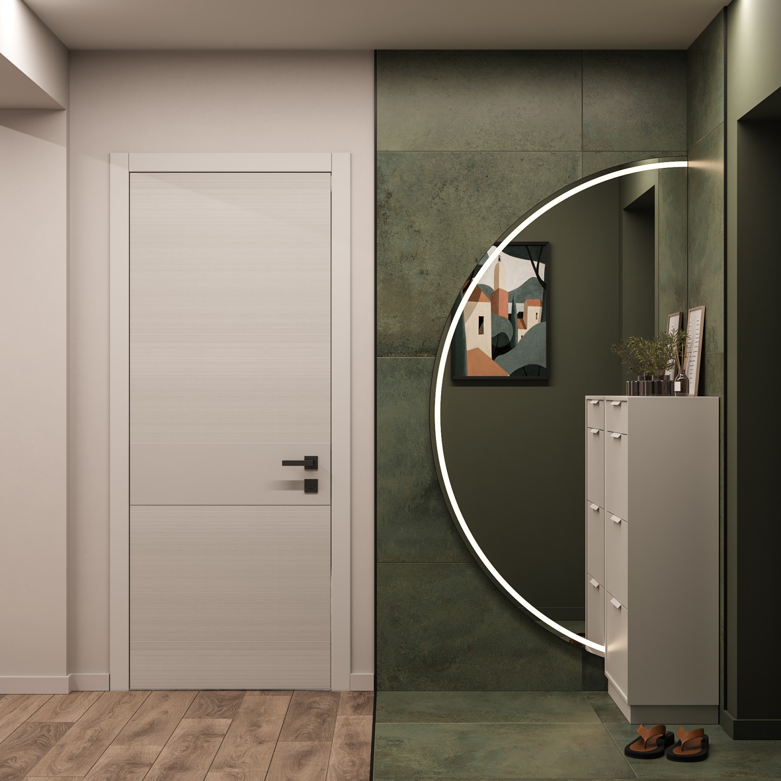 Дизайн 2х комнатной квартиры в ЖК Южный парк