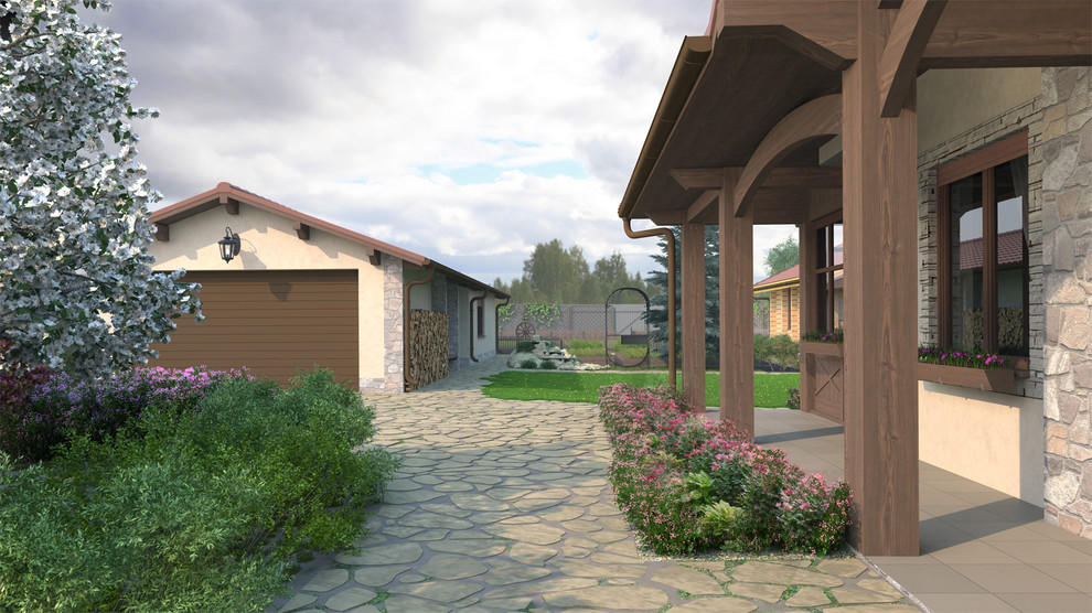 Индивидуальный загородный дом с участком