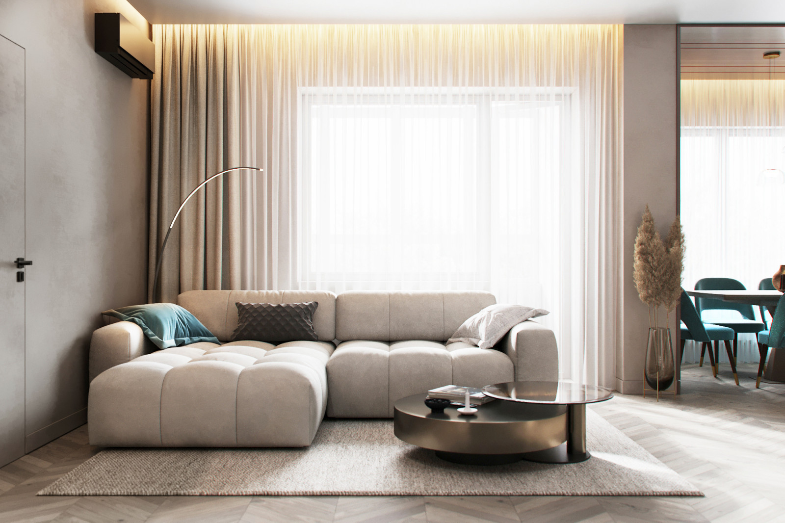 современный интерьер квартиры