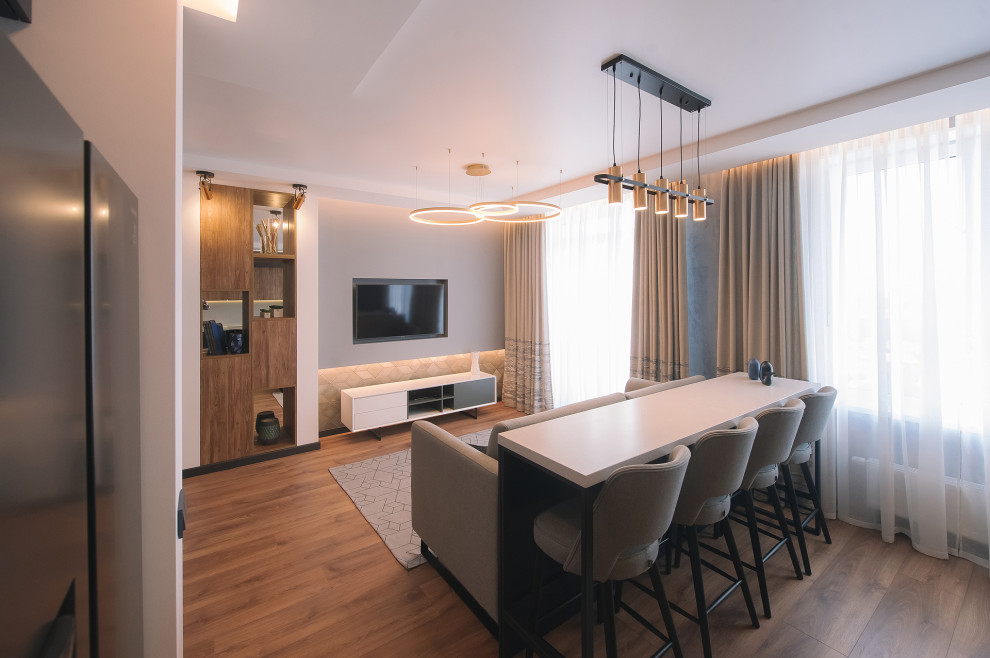 Фото дизайна интерьера готовой квартры