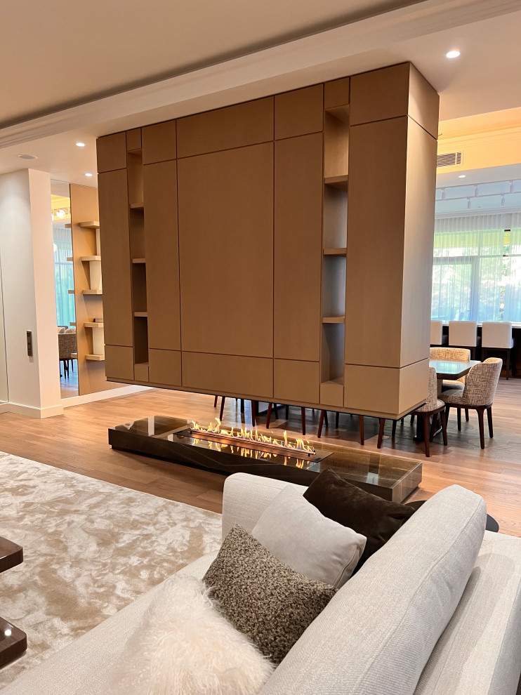 Автоматический биокамин Smart Fire A5 с защитной термопанелью