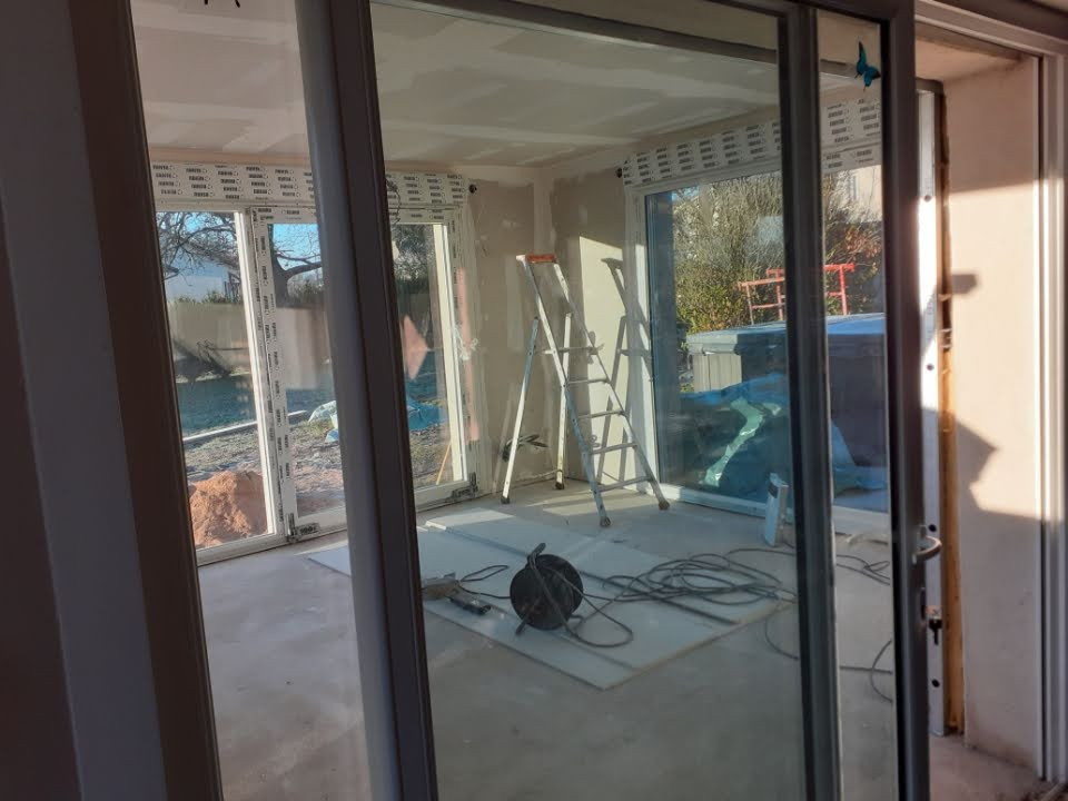 Projet en court :Extension et pergola