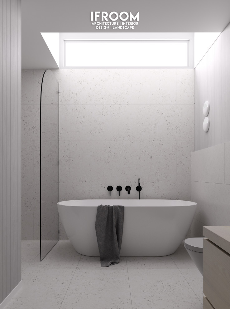 Дизайн интерьера двухэтажного загородного дома