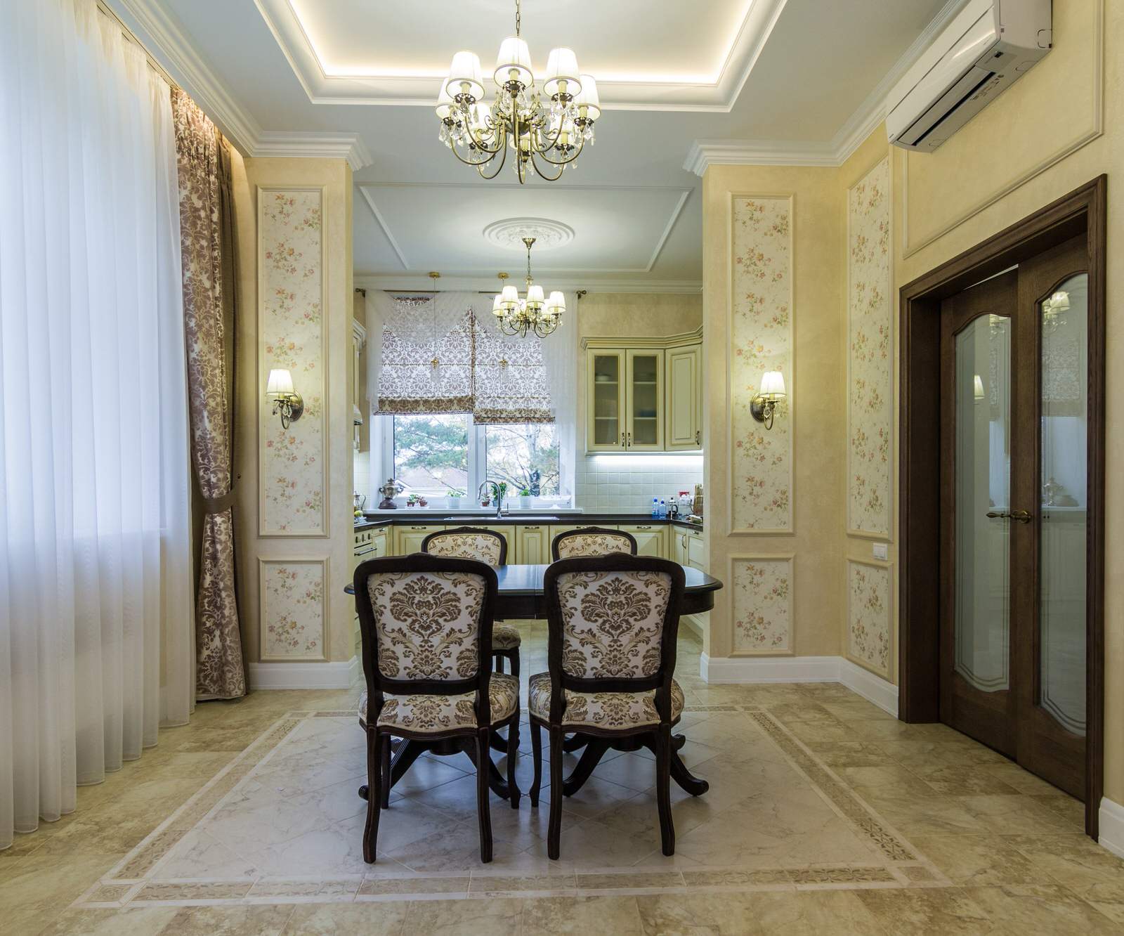 Идея зонирования. Обеденная зона.