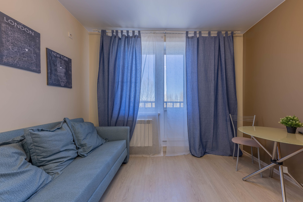 Интерьерная съёмка квартиры-студии в Московской области