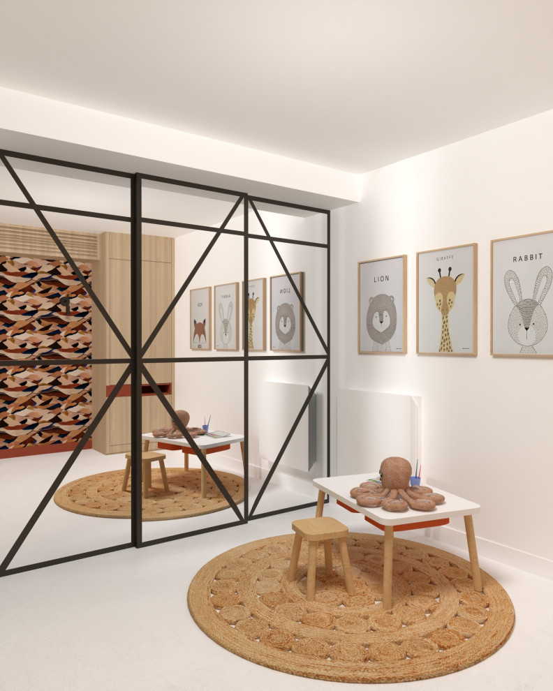 Aménagement complet d'un pavillon à Corbeil Modern Home Office Other by Nadège MAURIOL