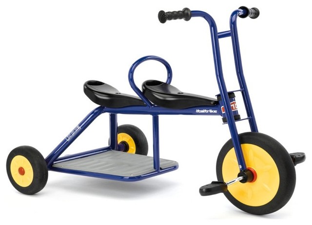 Italtrike Atlantic Carry 2 Seat Tricycle Multicolor - 9020ATL