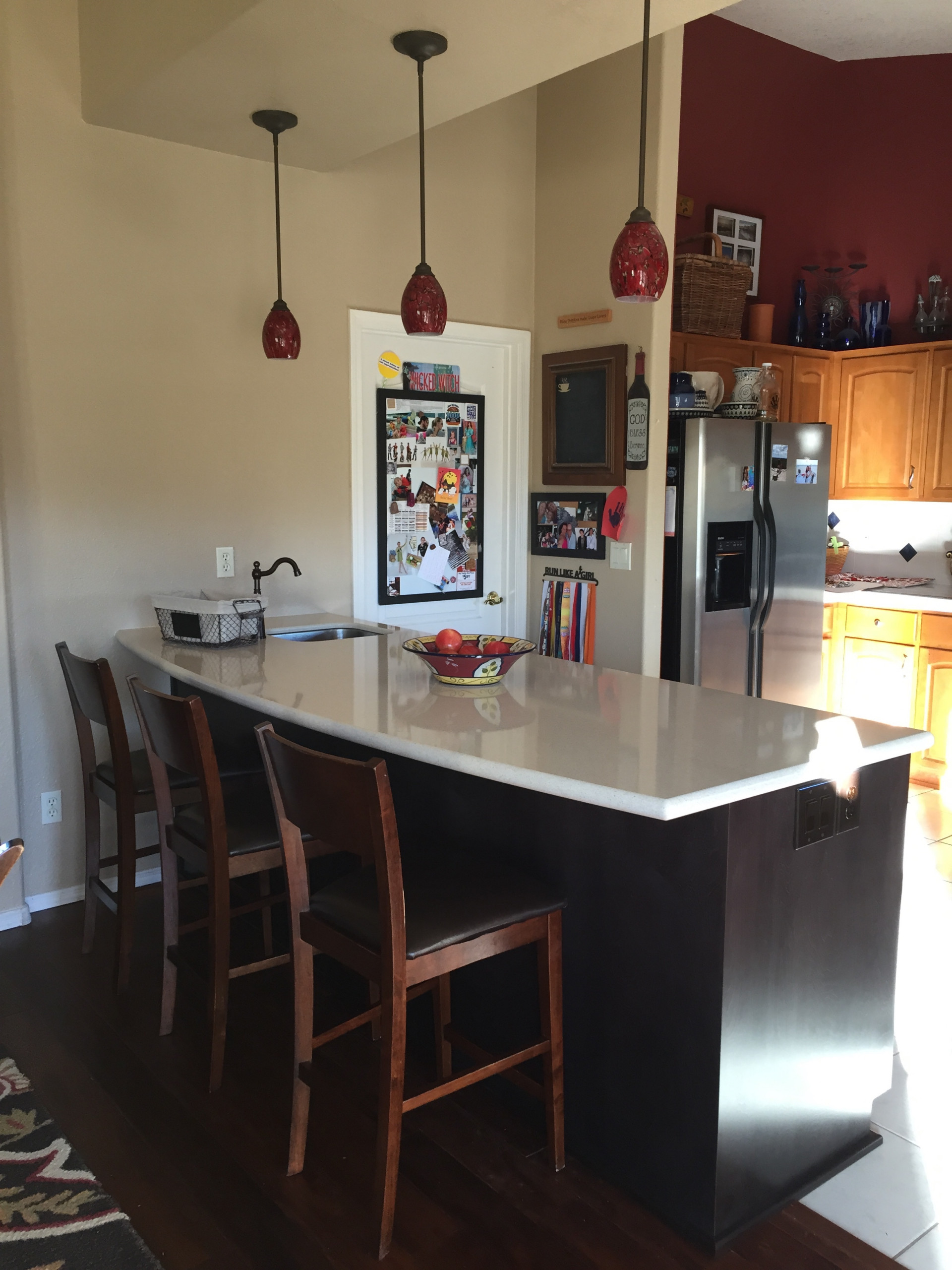 Island Bar Remodel