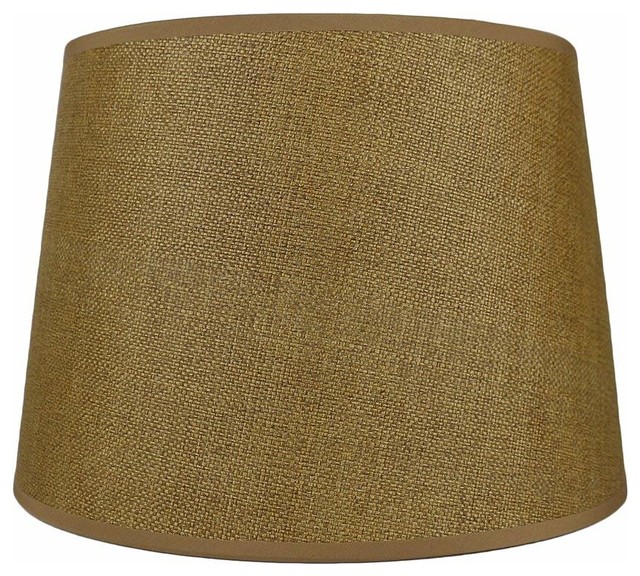 French Drum Lamp Shade, Woven Grass, 10x12x8.5 ...