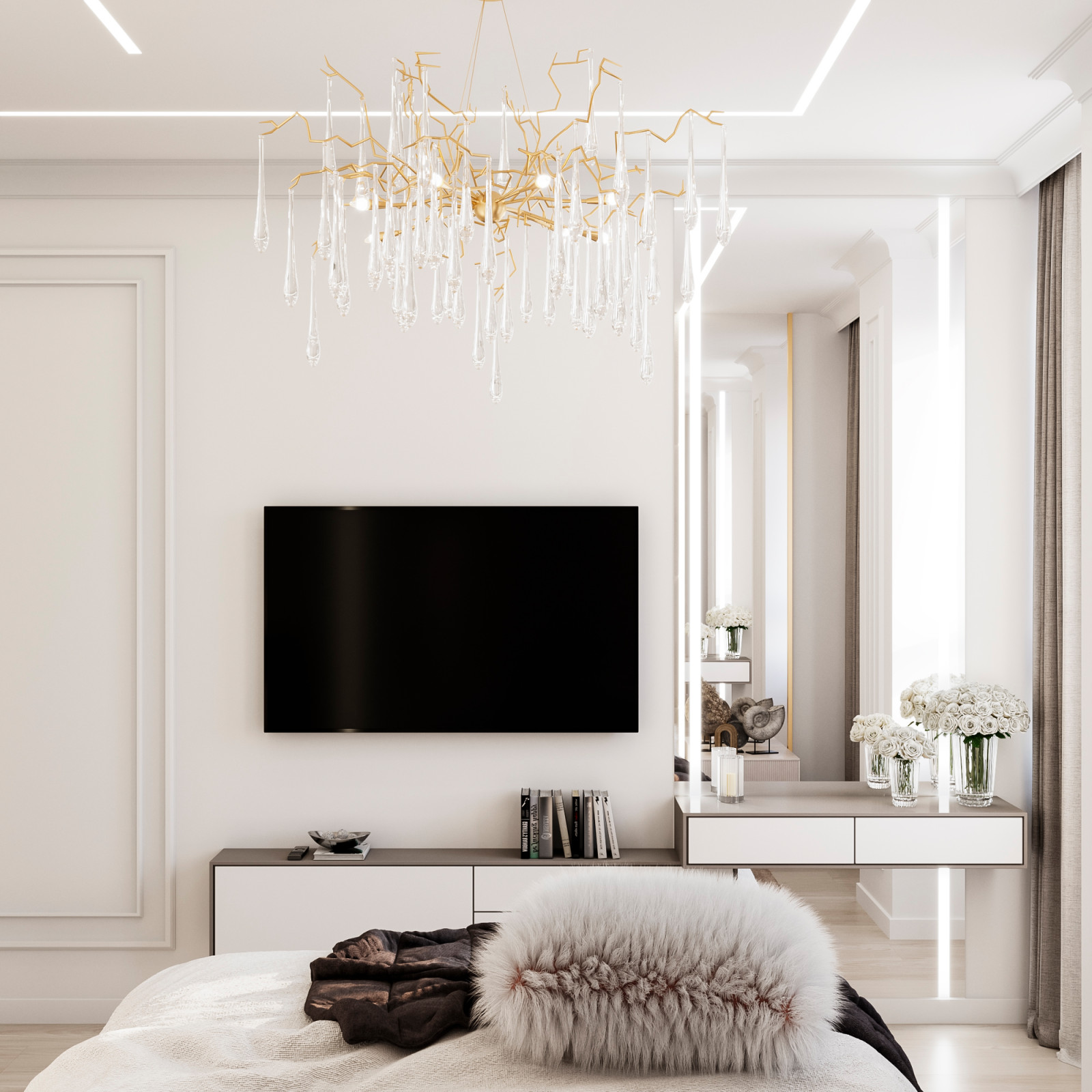 ДИЗАЙН ПРОЕКТ КВАРТИРЫ S=56,07 КВ.М.