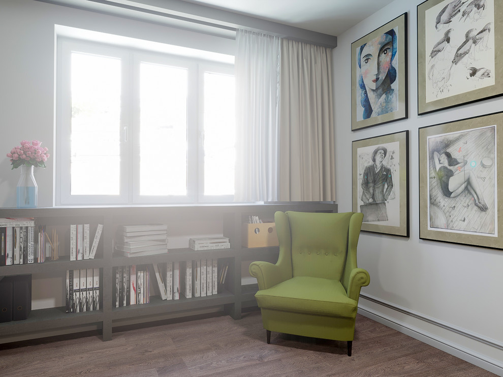 Небольшая квартира с очень ограниченным бюджетом в 2 яруса в Краснодаре