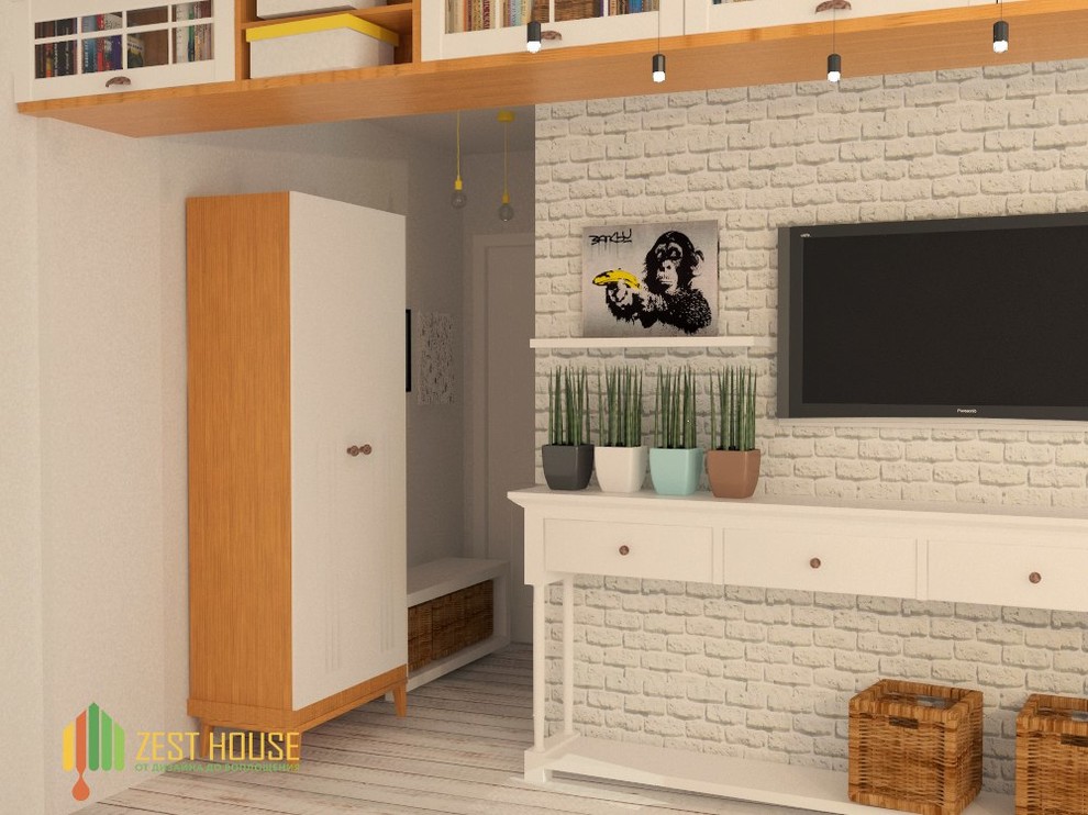 Проект "хрущевки" в скандинавском стиле