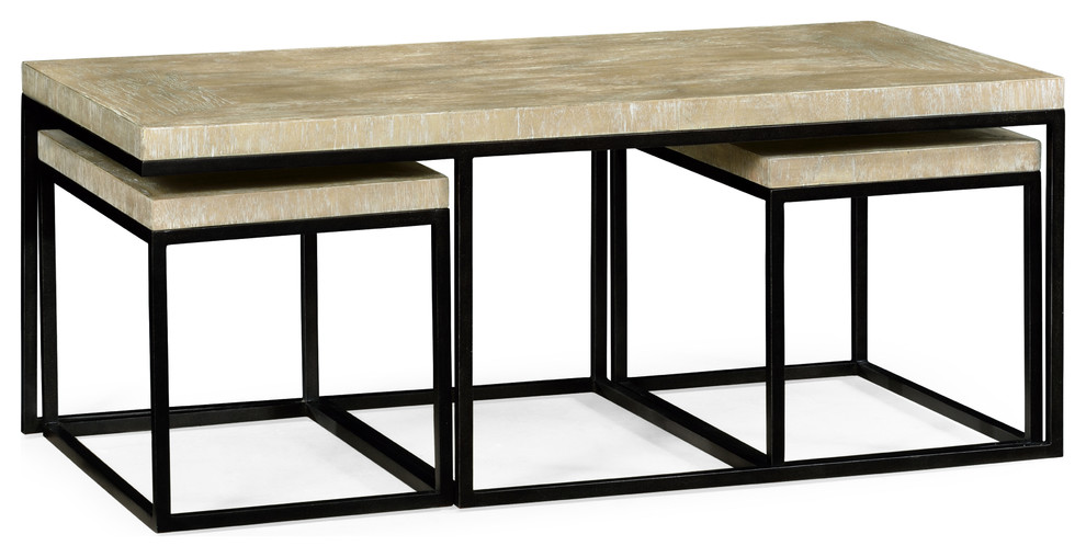 Rectangular Coffee Table Limed Acacia Industrial Tables By Jonathan Charles Fine Furniture - Gabby Julian Coffee Table Rectangular Coffee Table Limed Acacia Industrial Tables By Jonathan Charles Fine Furniture - Gabby Julian Coffee Table