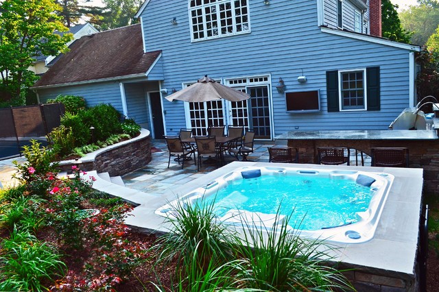 Swimming Pool Landscaping Ideas Bergen County Northern NJ ...