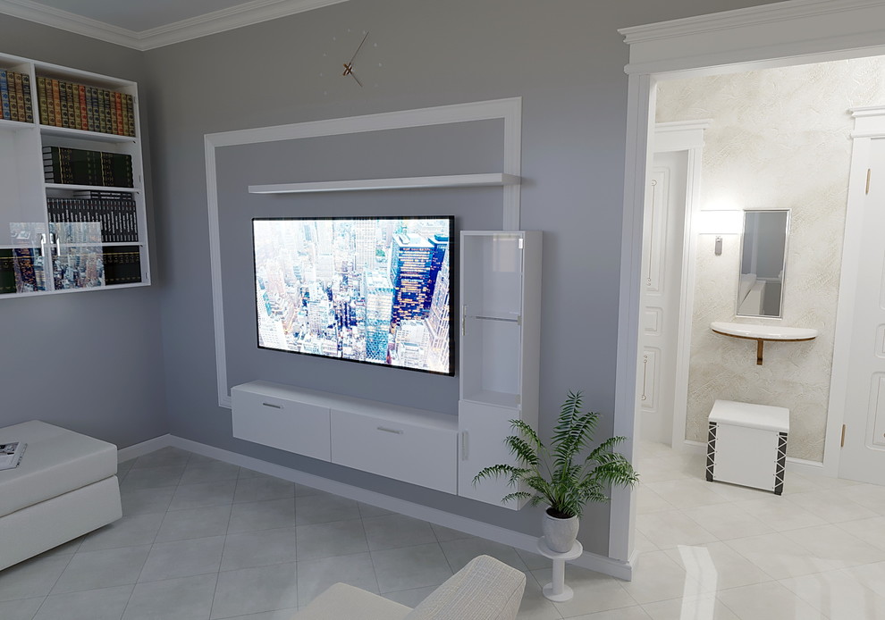 "Дизайн-проект однокомнатной квартиры со студией"