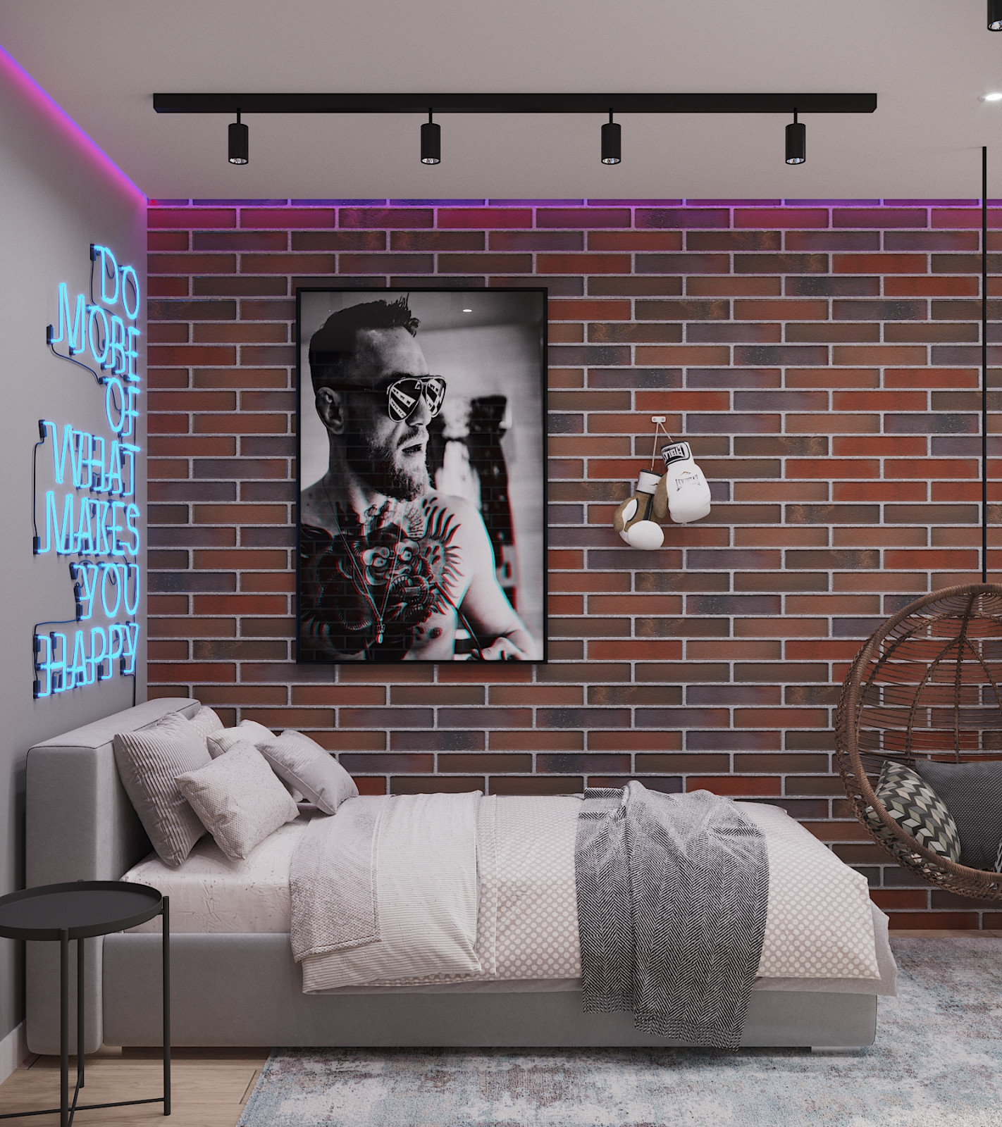 Дизайн-проект квартиры, площадью 126,2 м2