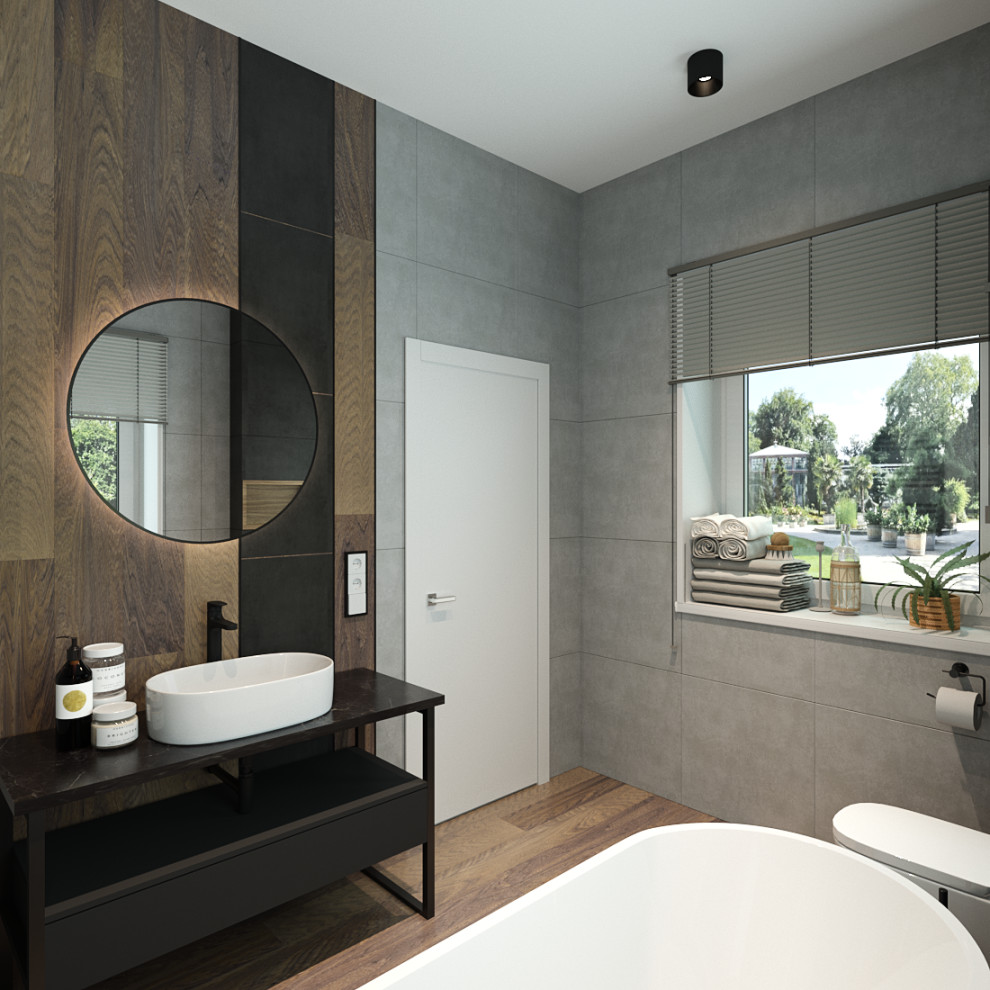 Загородный дом в одном уровне