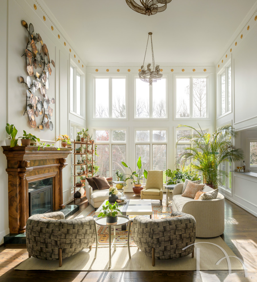Alive with Nature - Transitional - Family Room - St Louis - by Marcia ...