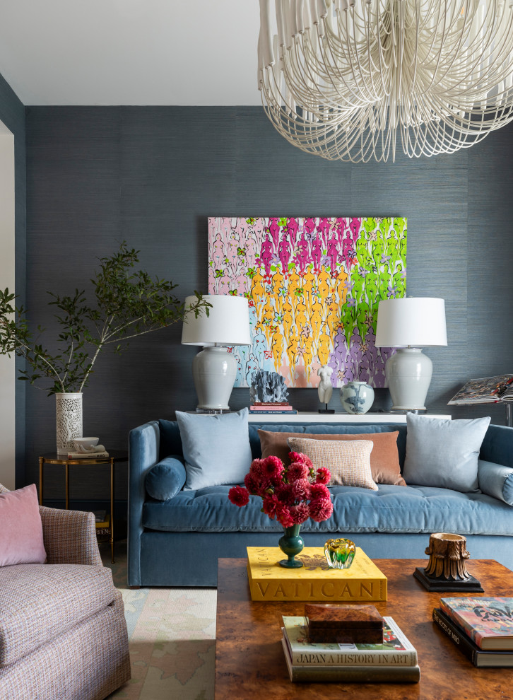 Transitional home design photo in Houston