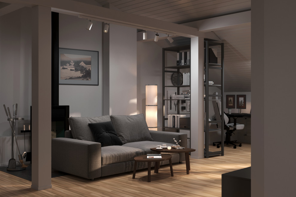 Мансарда в европе