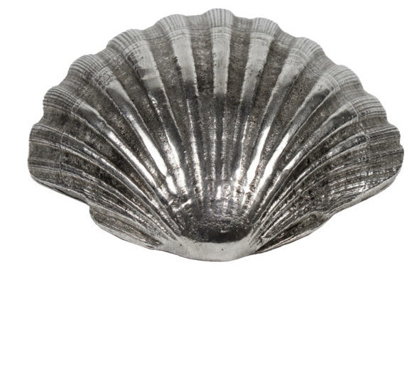Ocean Cup Pull In Natural Britannium Metal With 2 M4 Screws 55mm