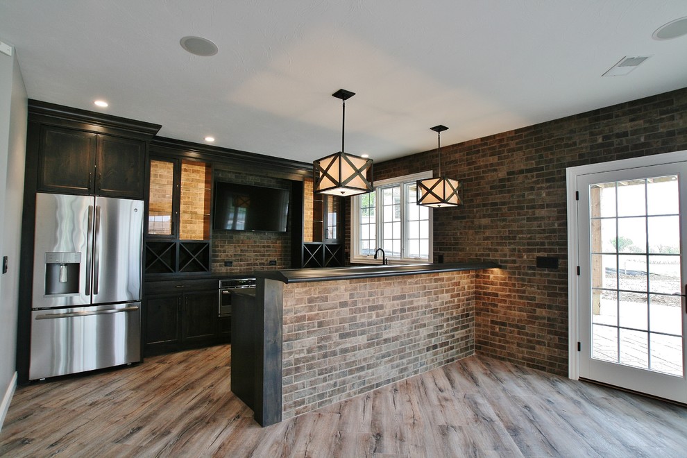 Basement - transitional basement idea