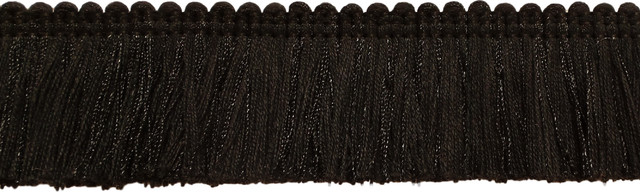 By The Yard Navy Blue 1.25/" Brush Fringe Trim Evening Sky