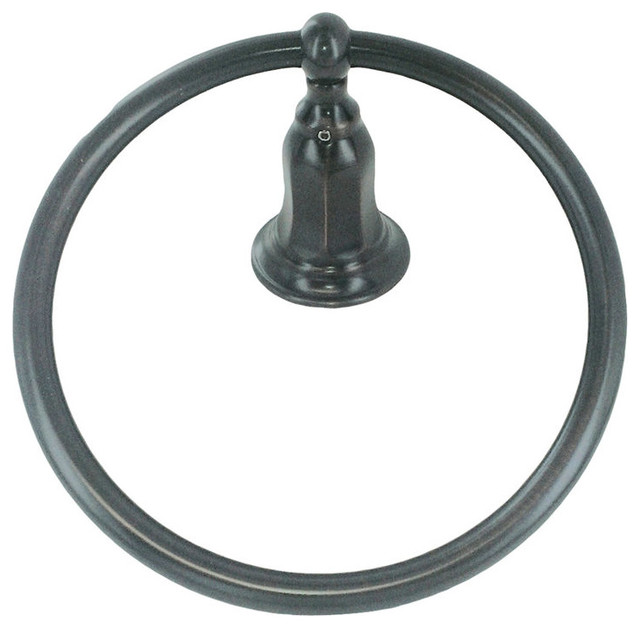Kohler 135072BZ Oil Rubbed Bronze Kelston Towel Ring Traditional Towel Rings by