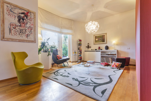 Casa CG contemporary-vardagsrum
