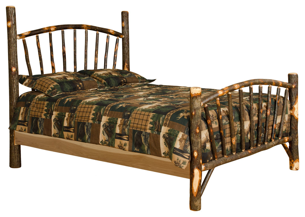 King Size Bed Amish Made in the USA Custom Rustic Barn Wood Furniture