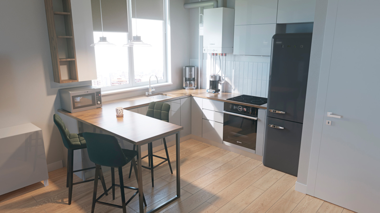 Однокомнатная квартира в г. Сочи, ЖК Континент