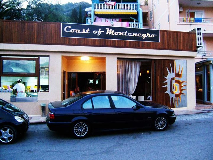 Ресторан " Coast of Montenegro" в Черногории г. Бечичи (Montenegro, Becici)