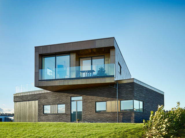 Masonry modern-haeuser