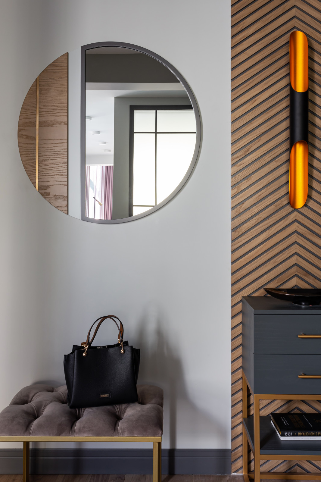 Стилизация двухуровневой квартиры в ЖК Loft Factory