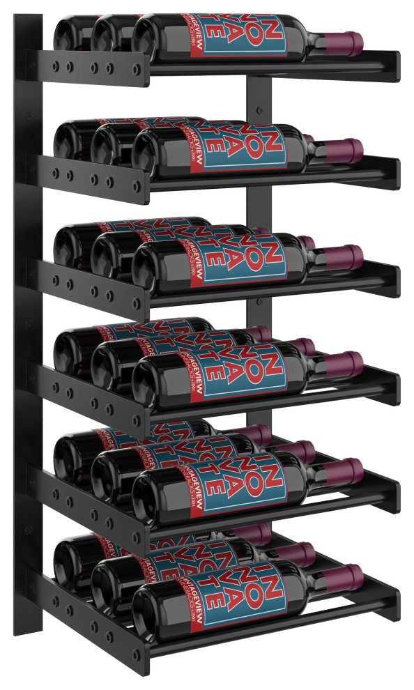 Evoluton Wne Wall 5 2c Wall Mounted Metal Wne Rack – Artoft