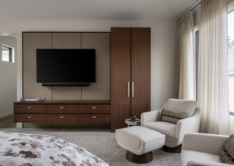 Primary Suite TV Wall