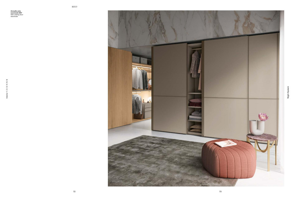 Design ideas for a modern men's storage and wardrobe in Orange County.