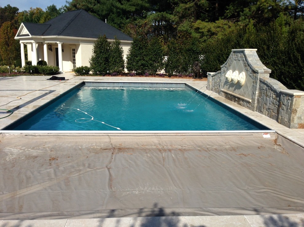 This is an example of a mediterranean pool in DC Metro.