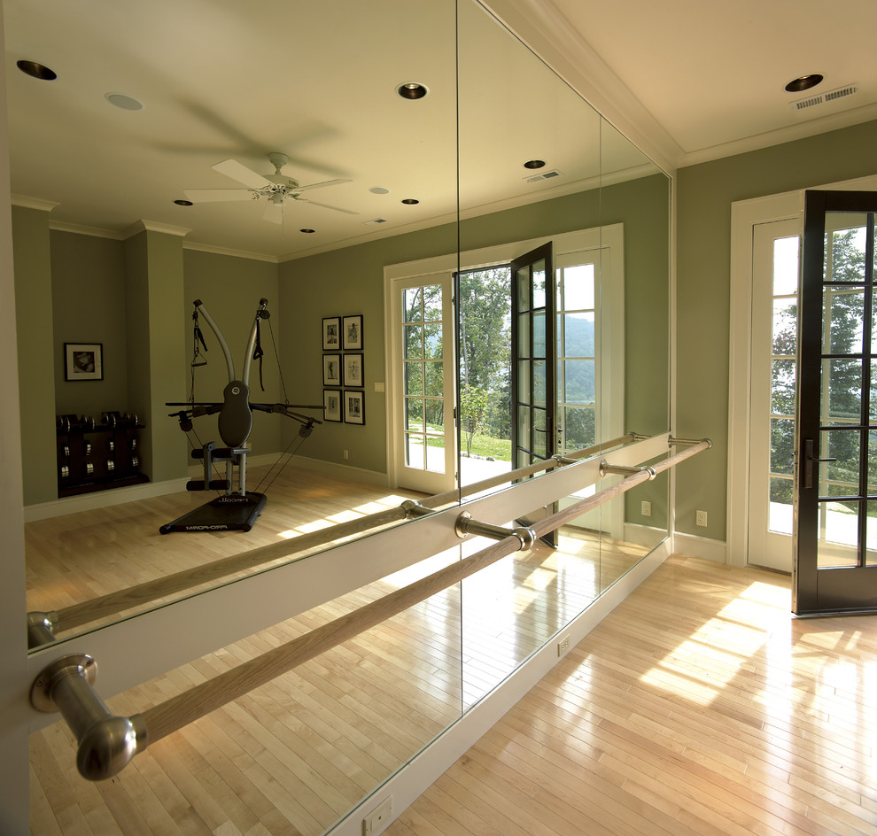 Traditional home gym in Other.