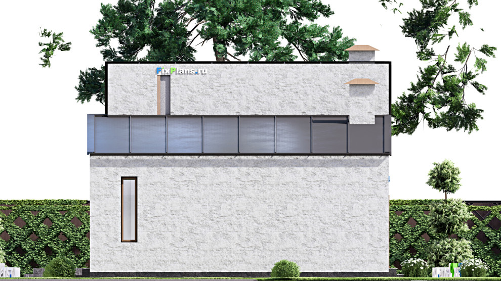 Проект одноэтажного дома 15х11м S111м2 F-14444