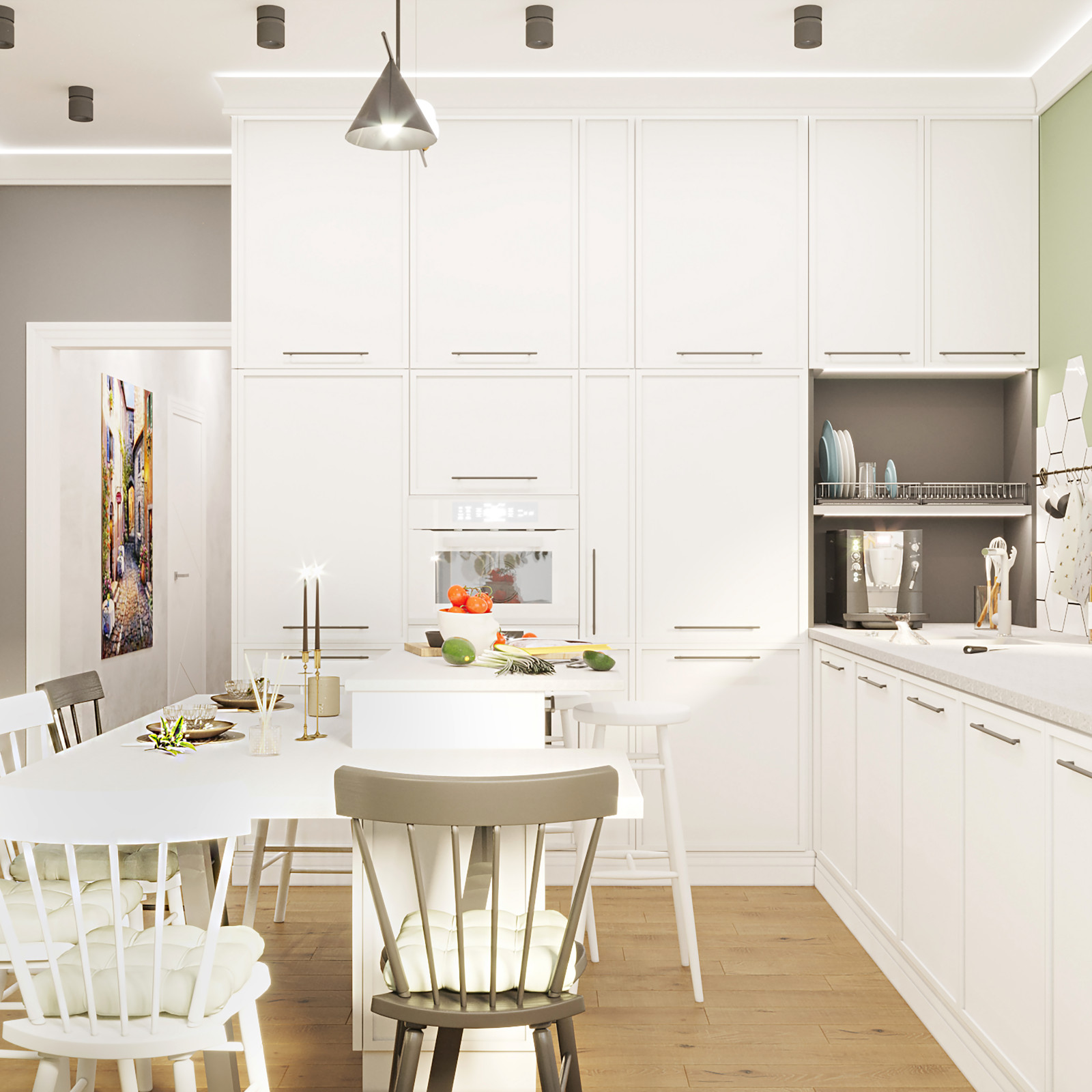 Дизайн-проект Истомина. S=86 м2