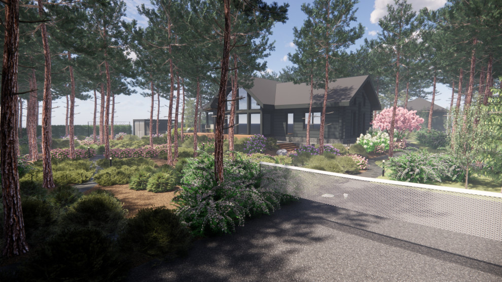 Площадка для игры в бадминтон