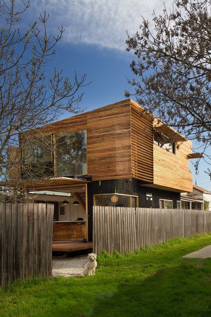 Westgarth Timber Project trendy-hus-og-facade