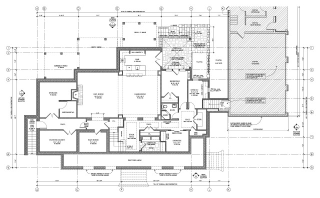 Lower Level Floor Plan 