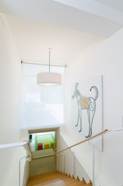 Reforma Casa Uriach (Coderch-1961) mediterranean-staircase