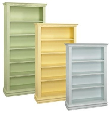 A & E Soraya Bookcase in Soft Colors