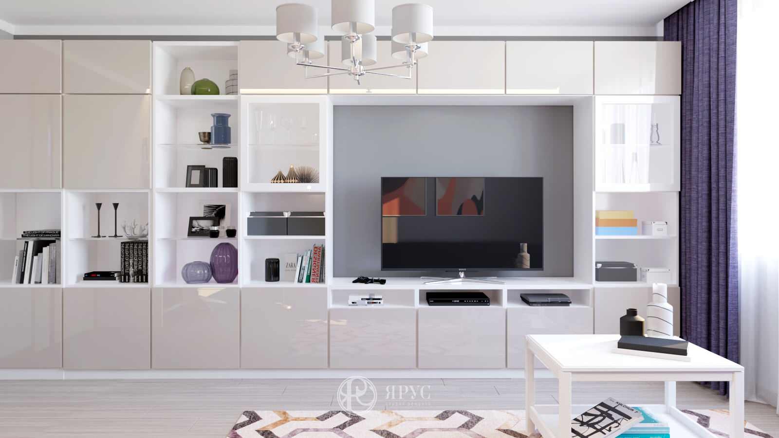 Дизайн интерьера двухкомнатной квартиры